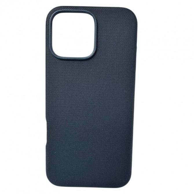 Накладка Woven Case with MagSafe iPhone 16 Pro Max Navy Blue-1