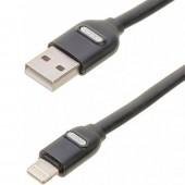 Кабель USB XO NB150 Lightning 2.4A/1m Black