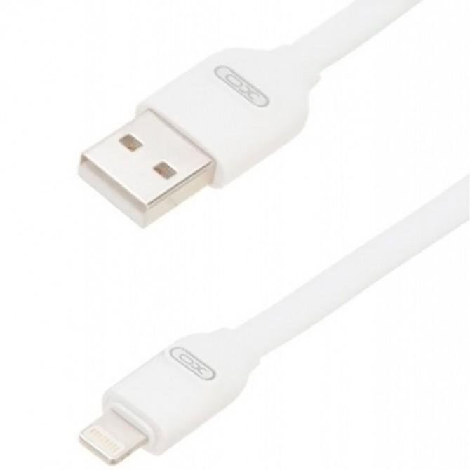 Кабель USB XO NB150 Lightning 2.4A/1m White
