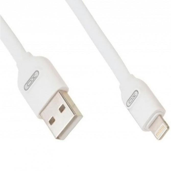 Кабель USB XO NB150 Lightning 2.4A/1m White-1