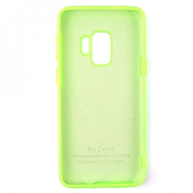 Чохол Soft Case для Samsung G960 Galaxy S9 Салатовий FULL-2