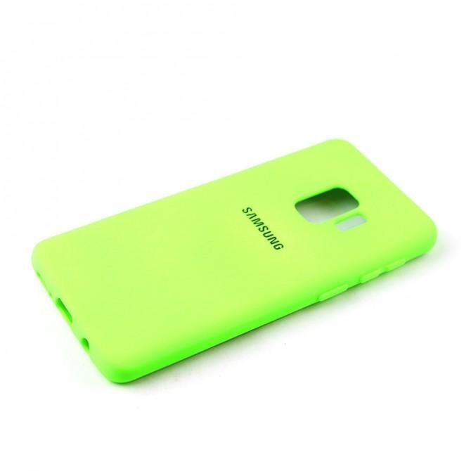 Чохол Soft Case для Samsung G960 Galaxy S9 Салатовий FULL-4