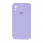 Силиконовый чехол для iPhone Xr Сиреневый FULL (SQUARE SHAPE) Силиконовый чехол для iPhone Xr Сиреневый FULL (SQUARE SHAPE)