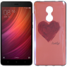Чохол U-Like Picture series для Xiaomi Redmi Note 4x Серце/Рожевий