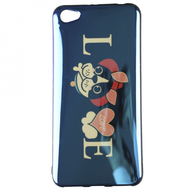 Чехол U-Like Picture series для Xiaomi Redmi Note 5a Love Black-1