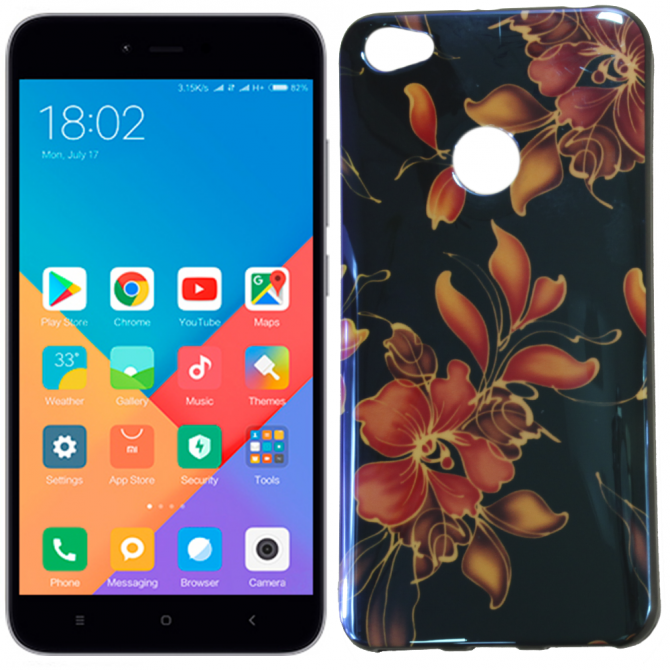 Чехол U-Like Picture series для Xiaomi Redmi Note 5a Prime Flowers