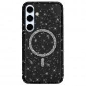 Чохол TPU Eclipse Sparkle (MagFit) для Samsung Galaxy S24 Plus/ S25 Plus Чорний