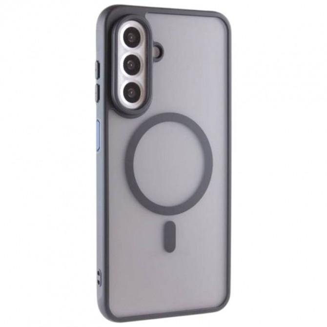 Чохол TPU+PC Lyon Frosted series with Magsafe Samsung Galaxy S26 FE Black-1