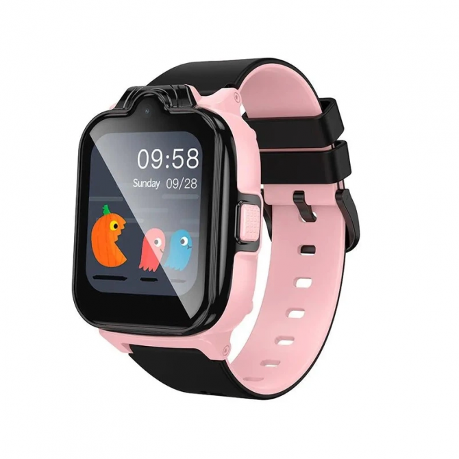 Детские умные часы HOCO Y104 4G Pink