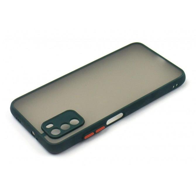 Чехол MATT CASE Xiaomi Poco M3 Dark Green-1
