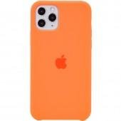 Оригинальный силиконовый чехол для iPhone 11 Pro Оранжевый