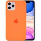 Оригинальный силиконовый чехол для iPhone 11 Pro Оранжевый