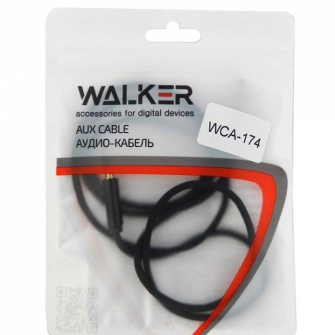 Кабель AUX Walker H174 Черный-1