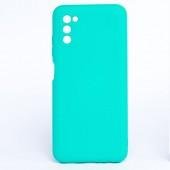 Чехол Original Soft Case Samsung A037 Galaxy A03s Бирюзовый FULL