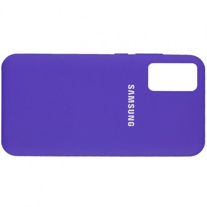 Чехол Original Soft Case Samsung Note 20 Темно Фиолетовый FULL-1