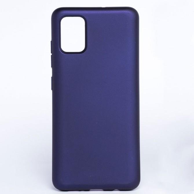 Чохол Original Soft Case Samsung A515 Galaxy A51 Темно Фіолетовий FULL