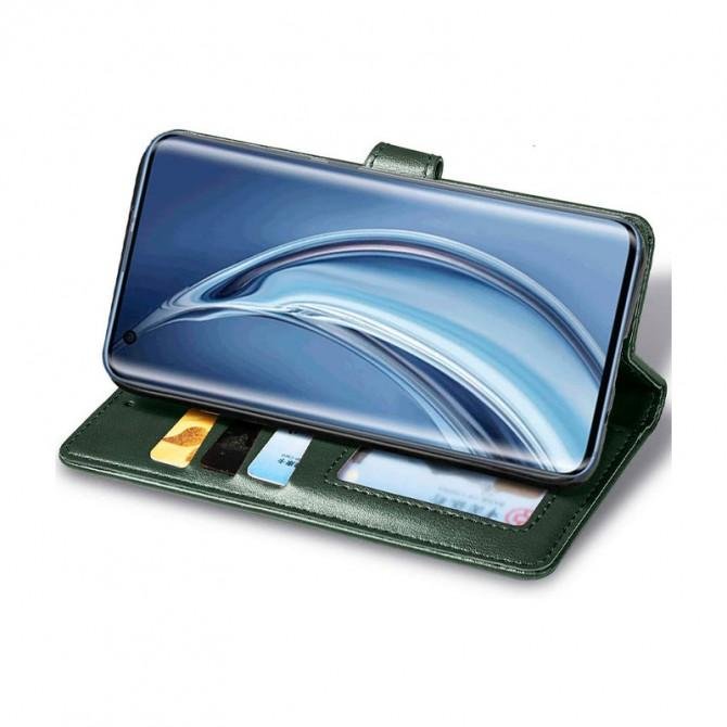 Чехол-книжка GETMAN Gallant for Xiaomi Redmi 9 Green-1