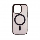 Чохол Pjur with Magsafe for iPhone 15 Pro Black Чохол Pjur with Magsafe for iPhone 15 Pro Black