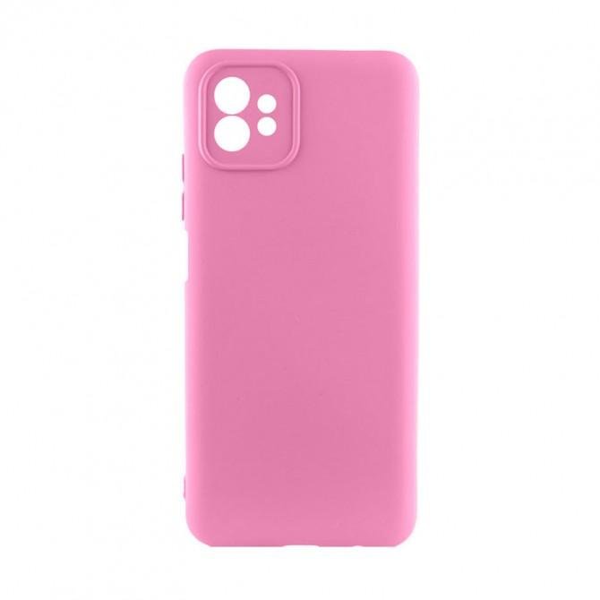 Чехол Silicone Case Motorola Moto G32 Розовый FULL