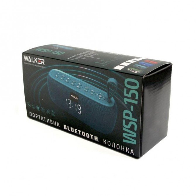 Портативна колонка WALKER WSP-150 peacock blue-1