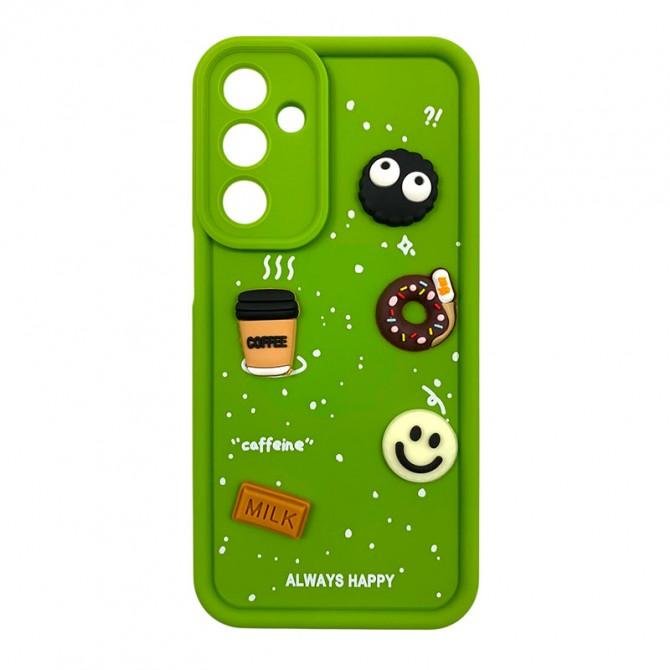 Чехол TPU Toys Case для Samsung Galaxy A16 4G/5G (Light Green/ Always Happy)