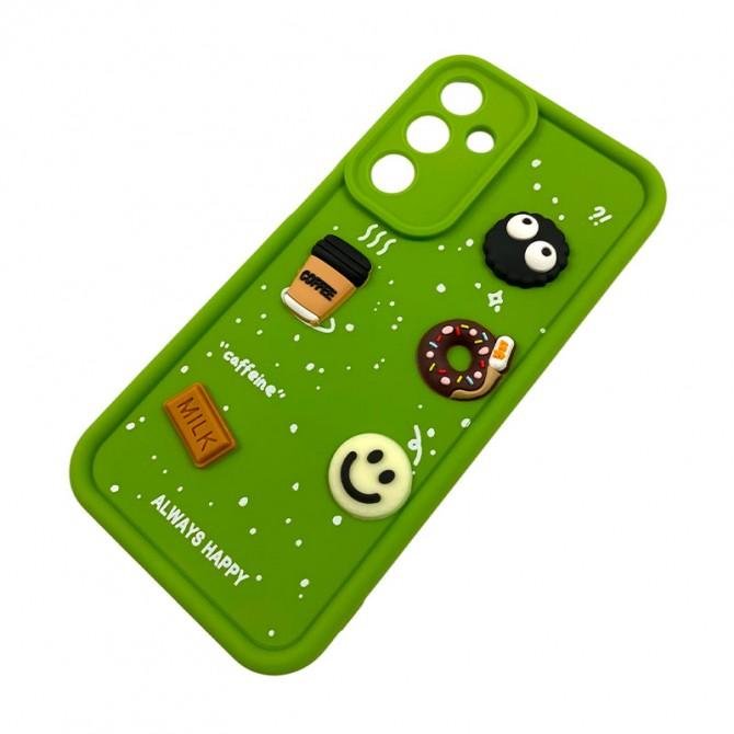 Чехол TPU Toys Case для Samsung Galaxy A16 4G/5G (Light Green/ Always Happy)-2