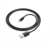 Кабель Cable Hoco X96 Hyper 100W Type-C 6A Black Кабель Cable Hoco X96 Hyper 100W Type-C 6A Black