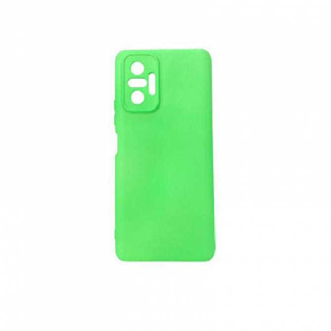 Чехол Soft Case Xiaomi Redmi Note 10 Pro Неоново Зелений FULL
