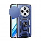 Чехол HONOR Hard Defence Series Xiaomi Redmi 14c/ A4/ Poco C75 Blue (with Camshield and magnet)