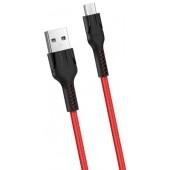 Кабель Hoco U31 Benay MicroUSB Red 1m