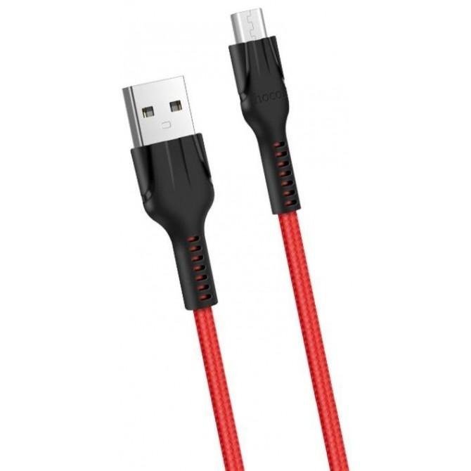 Кабель Hoco U31 Benay MicroUSB Red 1m