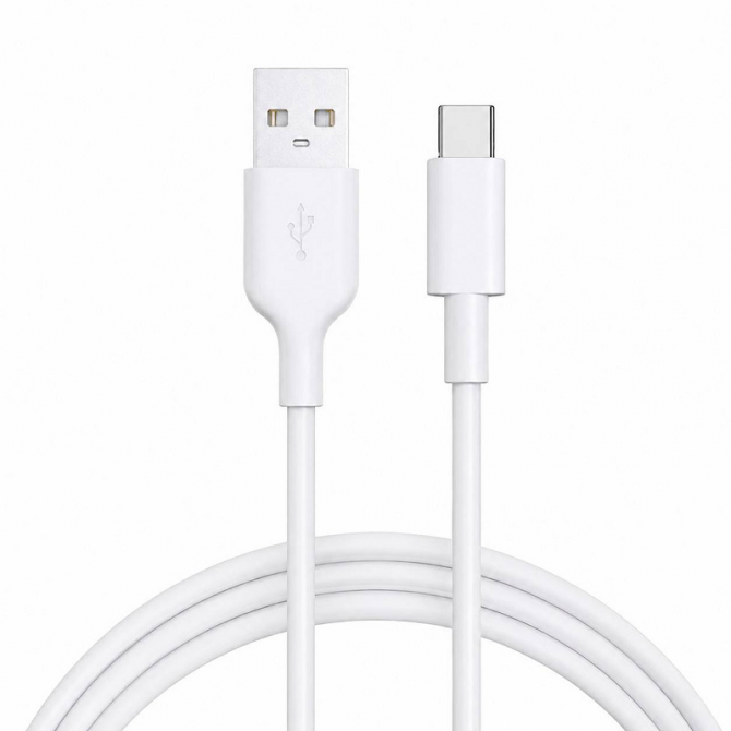 Кабель USB Relict Clave Silicone Type-C 3A White