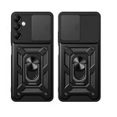 Чехол HONOR Hard Defence Series Samsung A055 Galaxy A05s  Black (with Camshield and magnet)