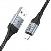 USB Кабель Hoco X102 Fresh Lightning Black 1m USB Кабель Hoco X102 Fresh Lightning Black 1m