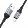 USB Кабель Hoco X102 Fresh Lightning Black 1m