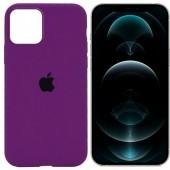 Чехол силиконовый для iPhone 12 Pro Max Фиолетовый Чехол силиконовый для iPhone 12 Pro Max Фиолетовый
