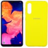 Чехол Soft Case для Samsung A205/305 Galaxy A20/A30 2019 Ярко Желтый FULL