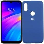 Чохол Soft Case для Xiaomi Mi Play Темно Синій FULL