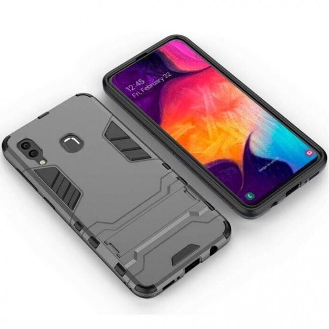 Чохол HONOR Hard Defence Series для Samsung A205/A305 Galaxy A20/A30 2019 Сірий-3