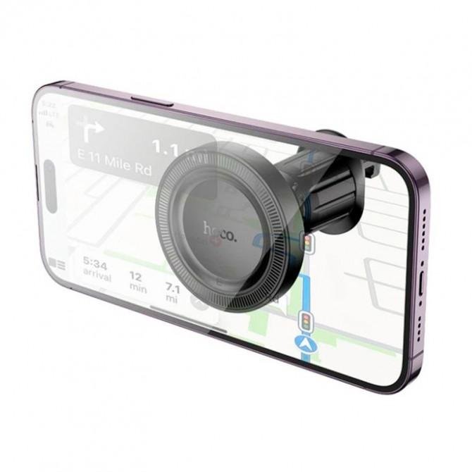 Холдер Hoco H56 Magnetic Ring Black-3
