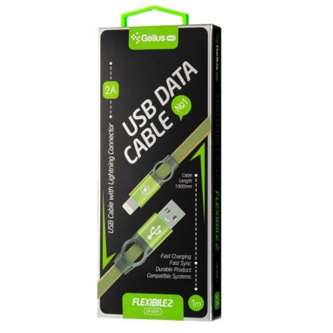 Кабель Gelius Pro Flexible 2 GP-UC07i Lightning Black-2