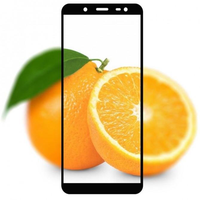 Защитное стекло для SAMSUNG J600 Galaxy J6 (2018) (0.3 мм, 2.5D, с чёрным Silk Screen покрытием)-3