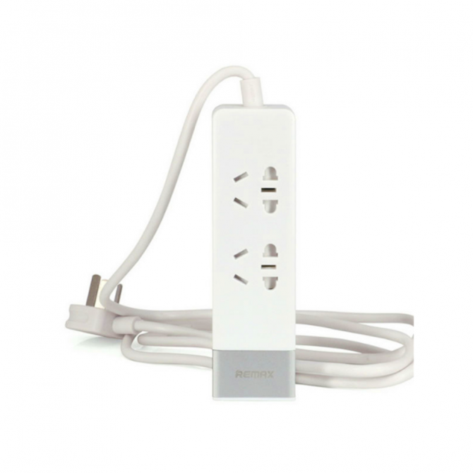 Мережевий подовжувач Remax RU-S3 2 розетки + 3 USB Білий 1.5m-1