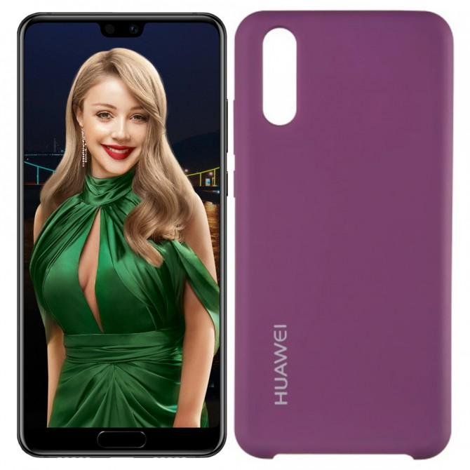 Чехол Soft Case для Huawei P20 Фиолетовый