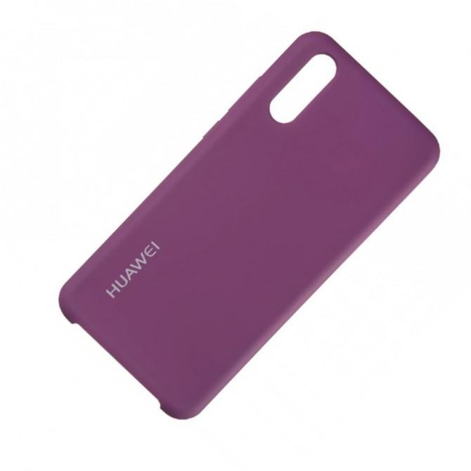 Чехол Soft Case для Huawei P20 Фиолетовый-2