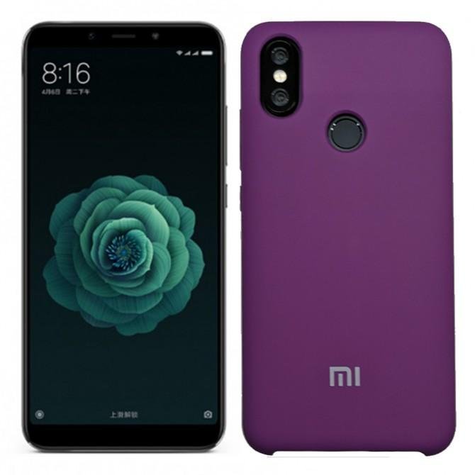 Чохол Soft Case для Xiaomi Mi6x/Mi A2 Фіолетовий