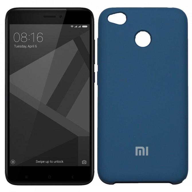 Чохол Soft Case для Xiaomi Redmi 4x Синій