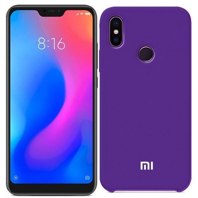 Чохол Soft Case для Xiaomi Redmi 6 Pro/Mi A2 Lite Фіолетовий