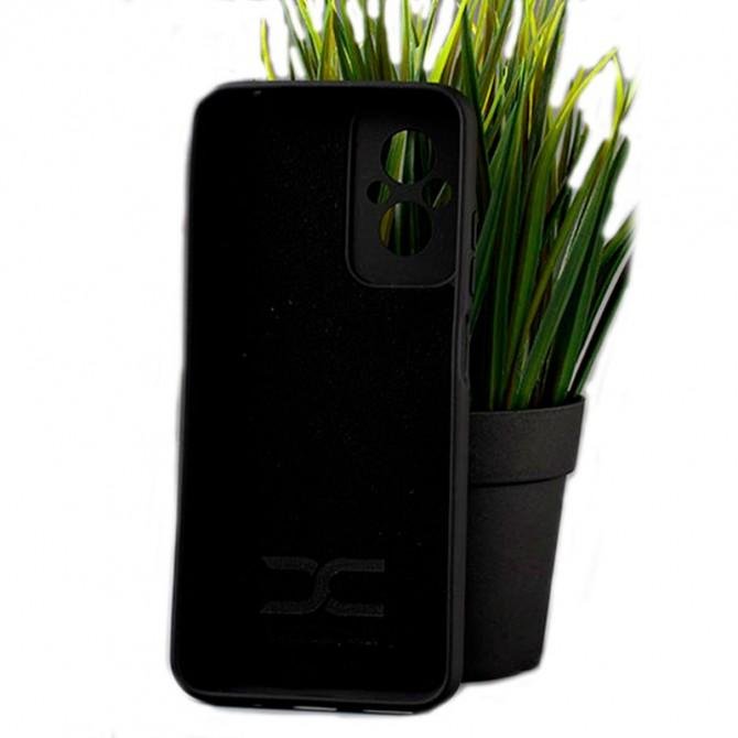 Накладка U-Like Soft для Xiaomi Poco M5 Тризуб Черный-1