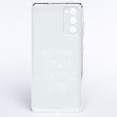 Чохол it`s Print series для Samsung G780 Galaxy S20FE (Durable TPU) Work Hard Dream Big Чохол it`s Print series для Samsung G780 Galaxy S20FE (Durable TPU) Work Hard Dream Big